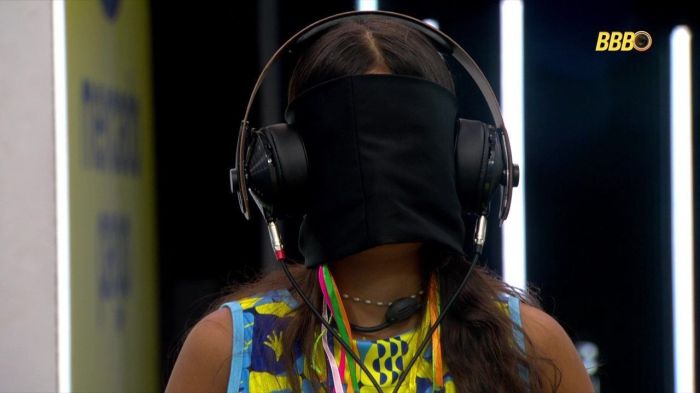 Gabriela prestes a sair da casa