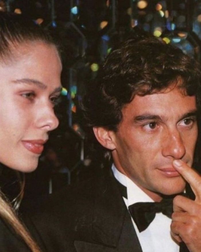 Galisteu e Senna