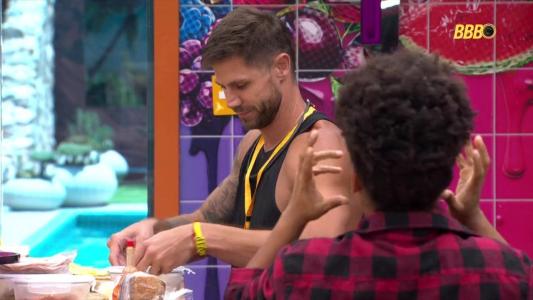 Milena provoca Jonas no BBB 26