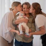 Isabel Veloso, mãe e filho