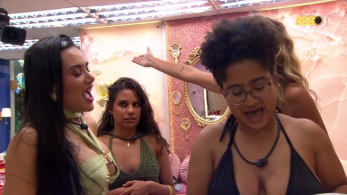 Jordana e Milena discutem no BBB 26 Jordana e Milena discutem no BBB 26