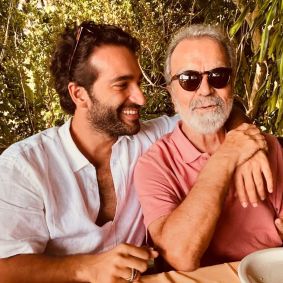 Humberto Carrão e o pai, Paulo Roberto Sinoti