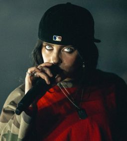Billie Eilish durante nova turnê