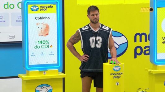 Jonas luta contra o sono na Prova do Líder