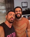Cauã Reymond e Ricardo Teodoro