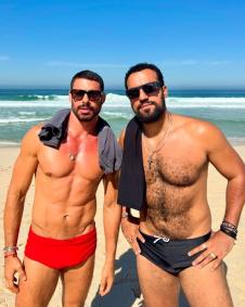 Cauã Reymond e Ricardo Teodoro