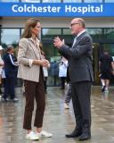 Kate Middleton em visita à Hospital