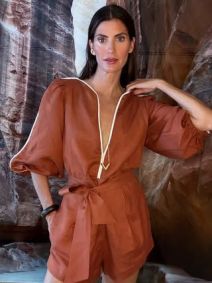 Isabella Fiorentino mostra registro de viagens com filho