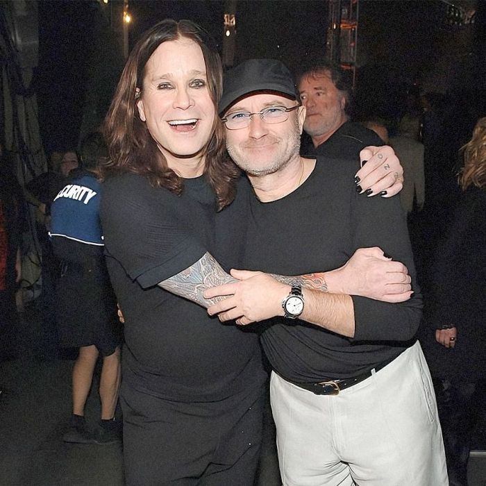 Phil Collins e Ozzy Osbourne