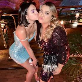 Preta Gil e Bruna Marquezine
