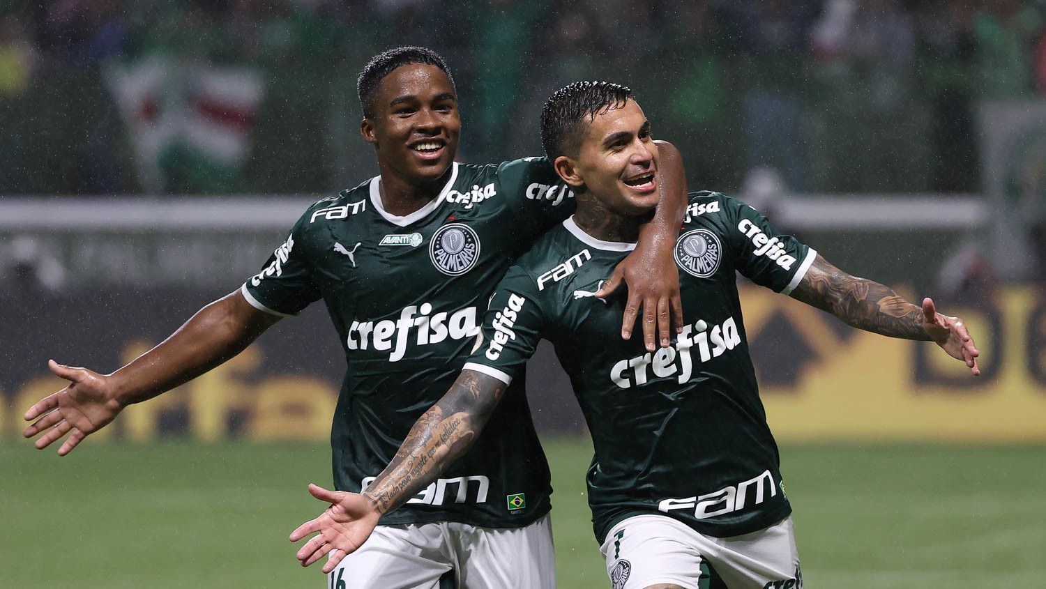 Endrick e Gabriel Jesus publicam homenagens para Dudu, ex-Palmeiras