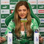 Dudu é condenado a pagar indenização a Leila Pereira, do Palmeiras