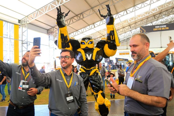 Evento tecnológico também teve espaço para a descontração Evento tecnológico também teve espaço para a descontração