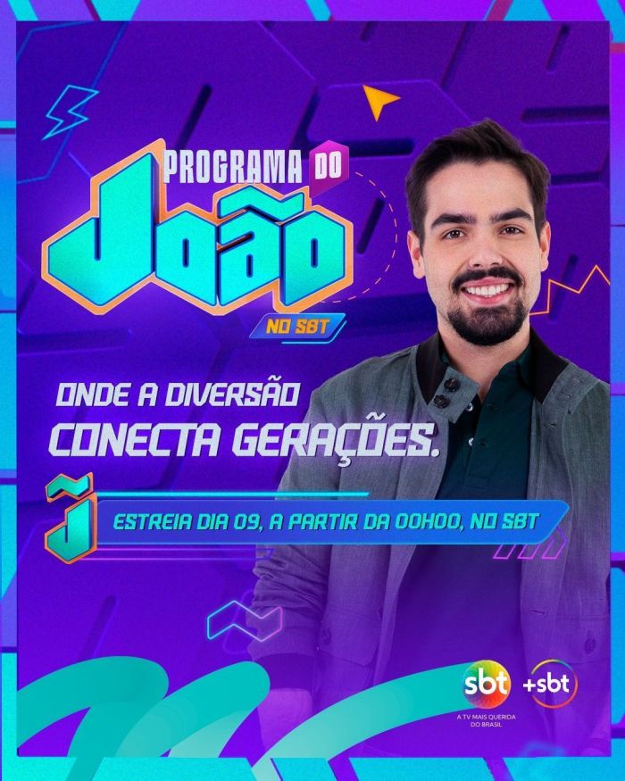 João Silva divulga novo programa no SBT