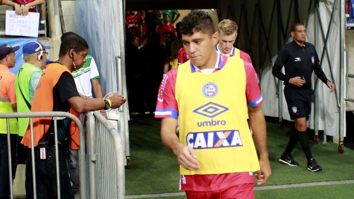 Volante Edson nos tempos de Bahia, em 2018