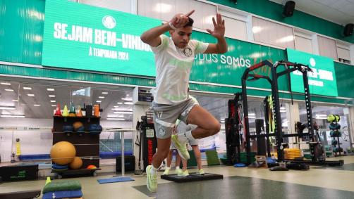 Palmeiras se reapresenta para temporada 2024 na Academia de Futebol para exames médicos e testes físicos