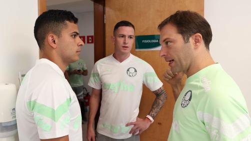 Palmeiras se reapresenta para temporada 2024 na Academia de Futebol para exames médicos e testes físicos