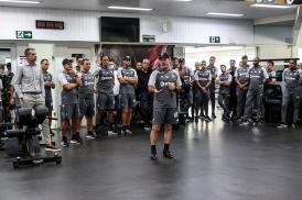 Milito comanda primeiro treino pelo Atlético
