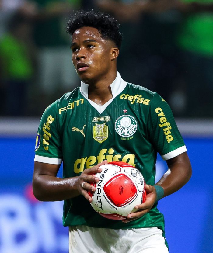 Endrick, atacante do Palmeiras Endrick, atacante do Palmeiras