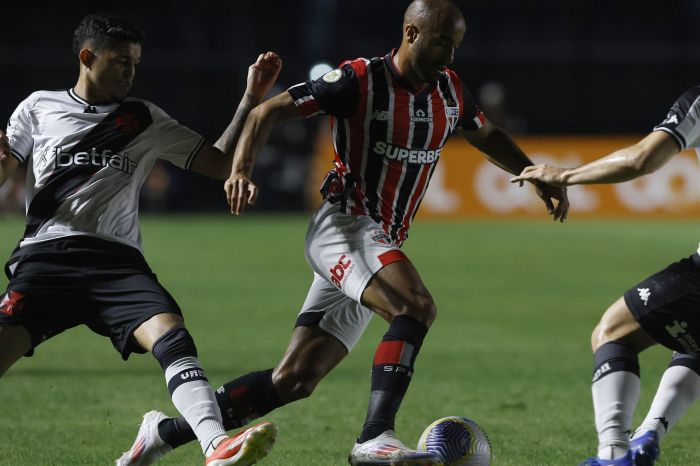 Vasco bateu o São Paulo no primeiro turno
