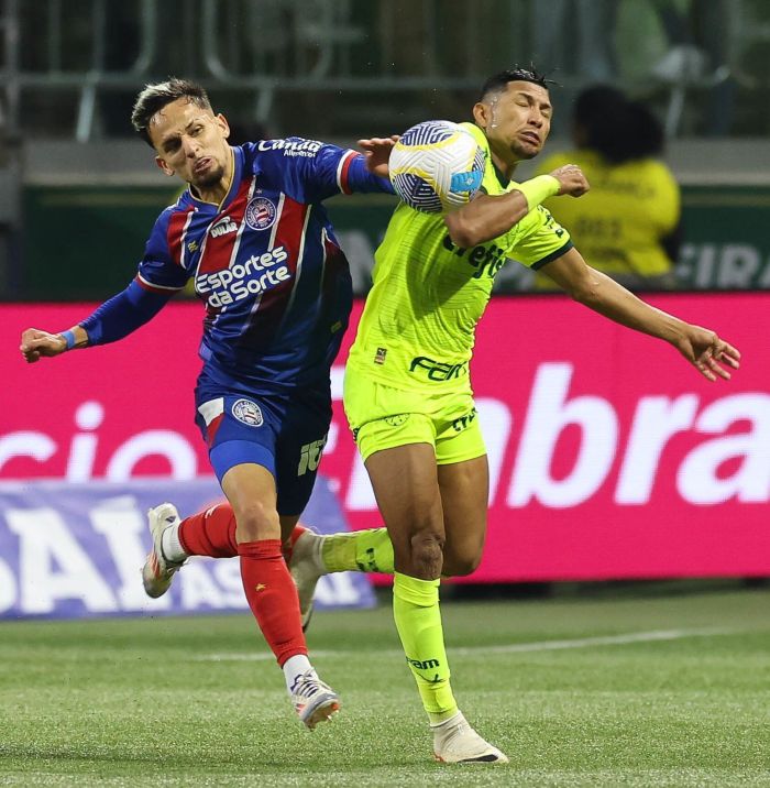 Rony foi o autor de um dos gols do Palmeiras no primeiro turno