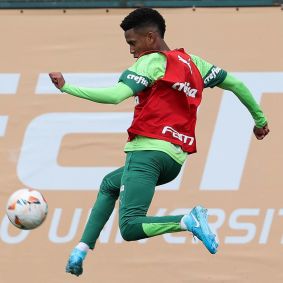 Treino do Palmeiras: Estevão, Felipe Anderson e Zé Rafael trabalham antes de encarar Botafogo pela Libertadores