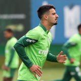 Treino do Palmeiras: Estevão, Felipe Anderson e Zé Rafael trabalham antes de encarar Botafogo pela Libertadores