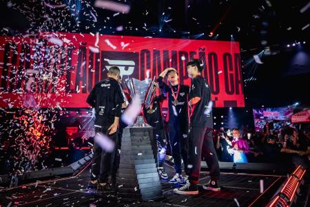 paiN Gaming foi campeã do último CBLOL antes da transição para LTA Sul • Cesar Galeao/Riot Games