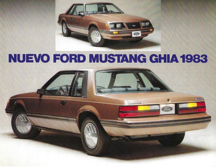 Ford Mustang Ghia Venezuela
