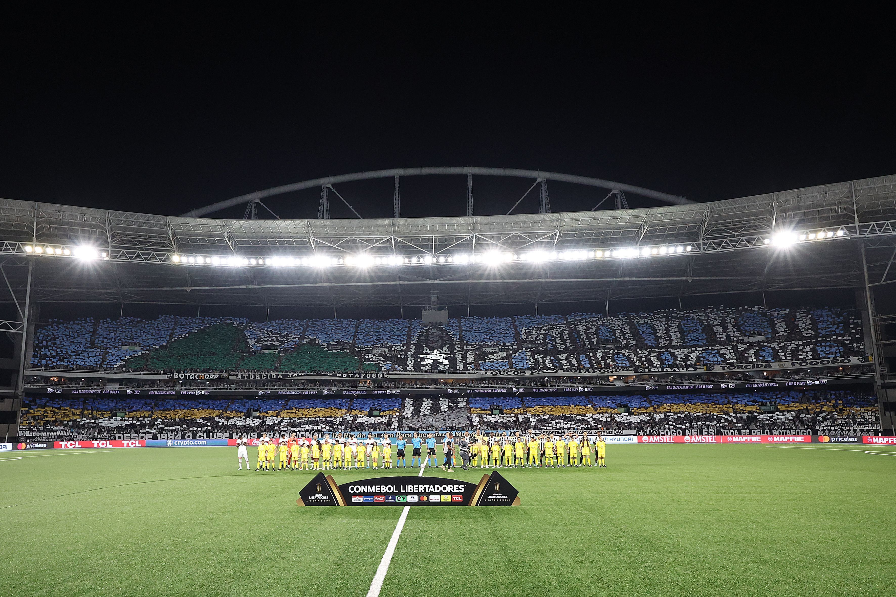 Botafogo divulga parcial de ingressos vendidos para duelo contra o Peñarol