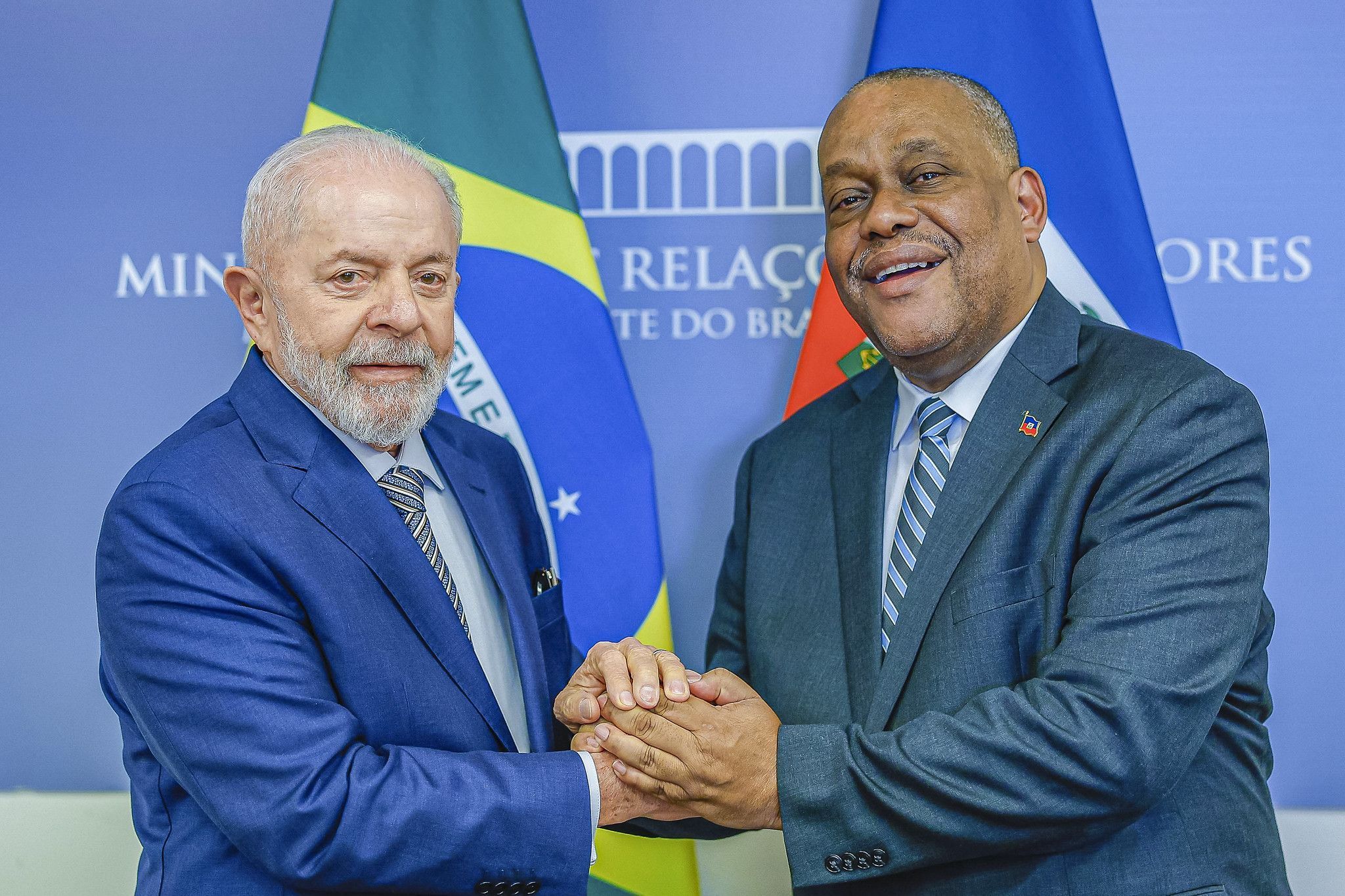 Lula se compromete a mobilizar ajuda internacional para o Haiti