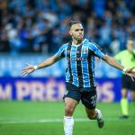 Artilheiro, Braithwaite celebra vitória do Grêmio sobre Fortaleza no Brasileiro