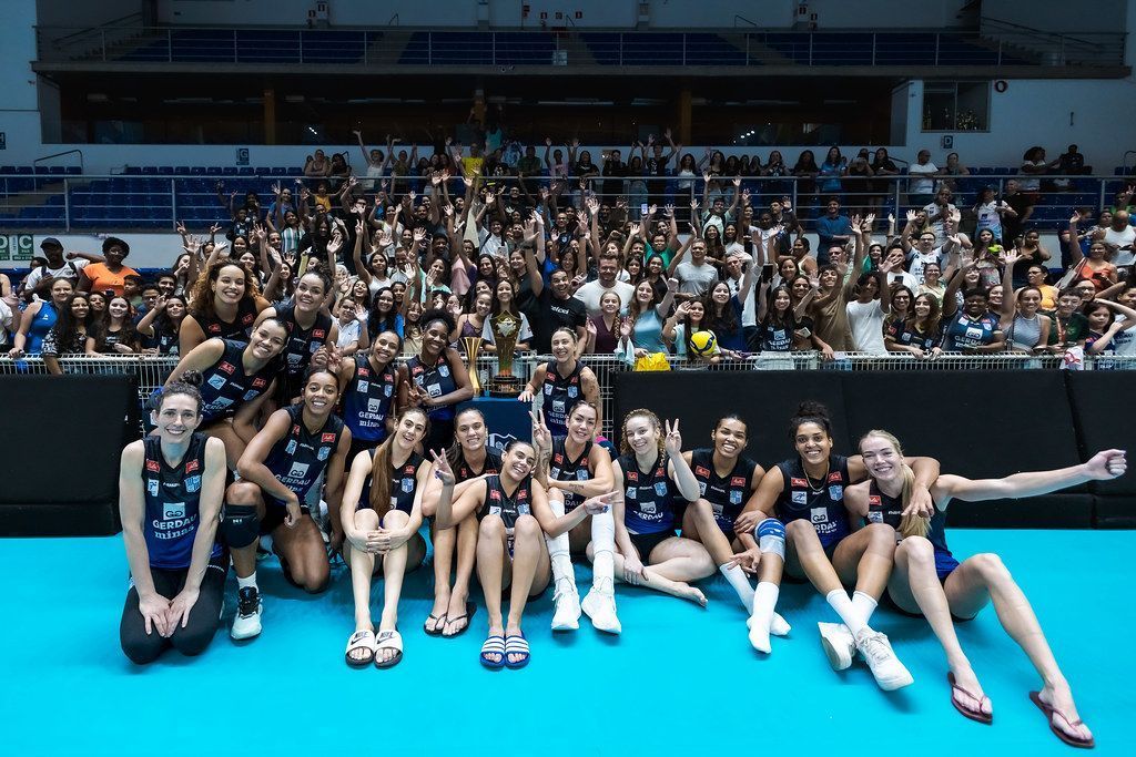 Gerdau Minas começa campanha por bicampeonato da Superliga Feminina de Vôlei