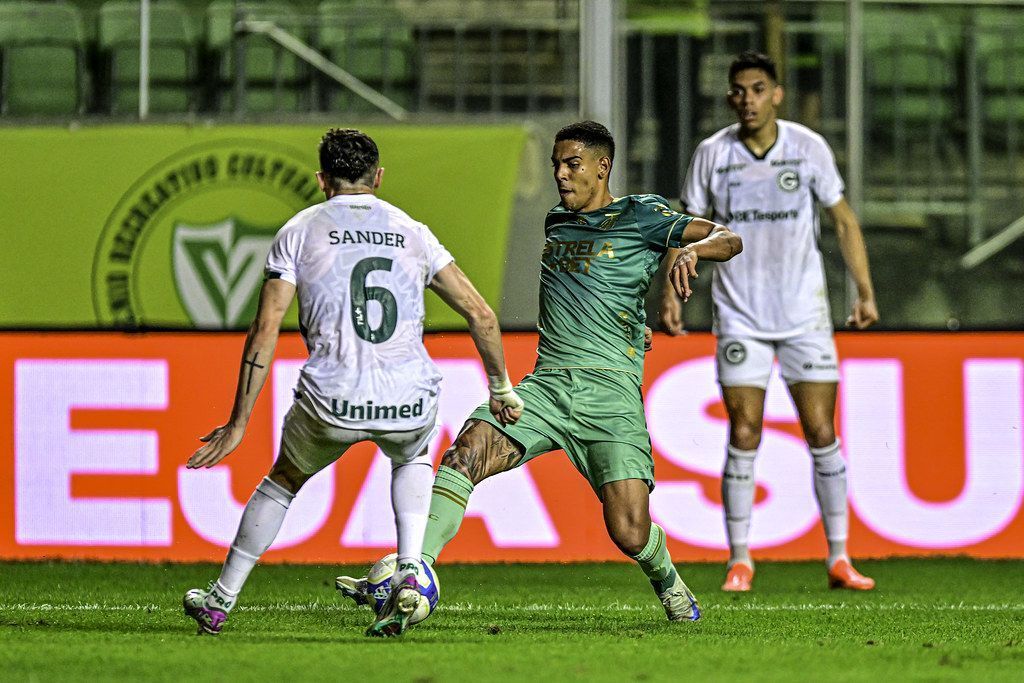 América empata em casa com Goiás e desperdiça chance de entrar no G4 da Série B
