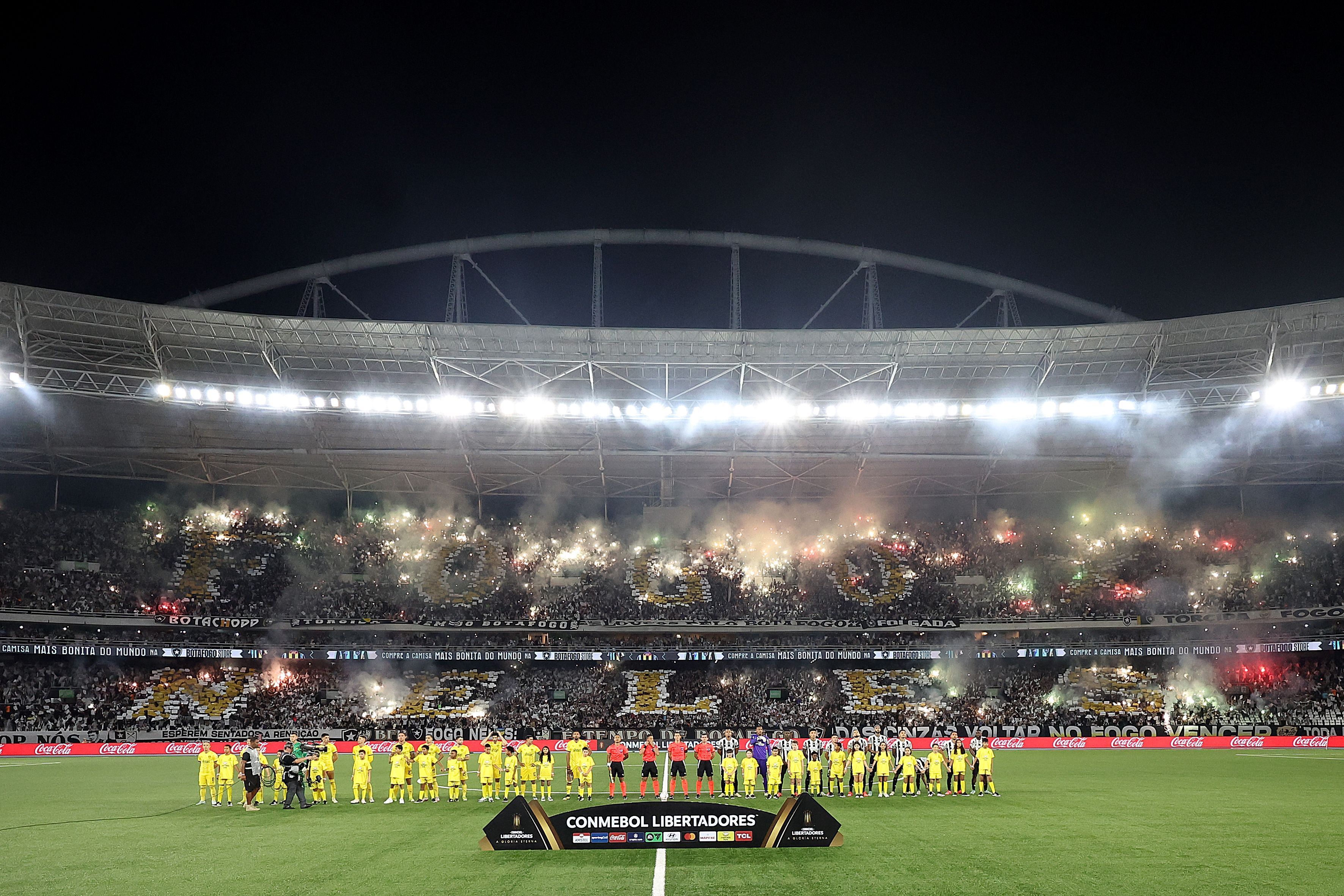 Botafogo é multado pela Conmebol, e valor chega a quase R$ 500 mil; entenda o motivo