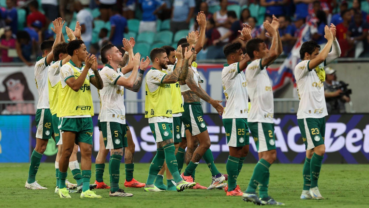 Jogadores do Palmeiras reagem e evoluem em preocupação de Abel