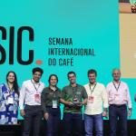 Café de Dom Viçoso, no sul de Minas, leva a melhor em concurso durante a SIC 2024