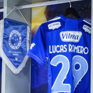Vestiário do Cruzeiro antes da decisão da Copa Sul-Americana, contra o Racing