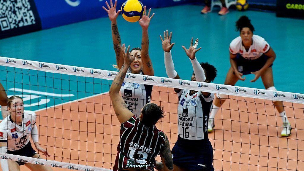 Gerdau Minas vira sobre o Fluminense e assume vice-liderança da Superliga Feminina