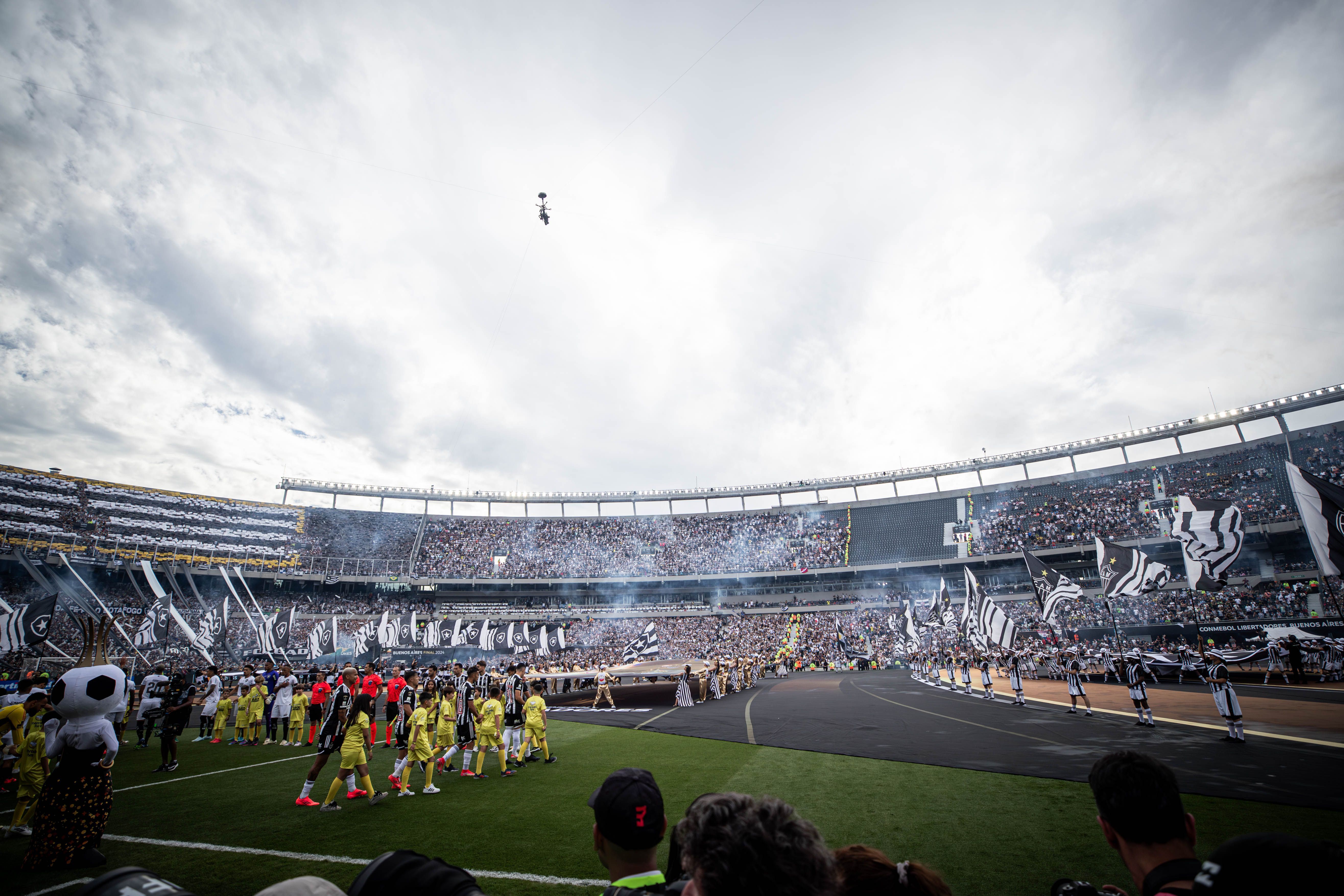 Atlético x Botafogo registra recorde de público em finais únicas de Libertadores