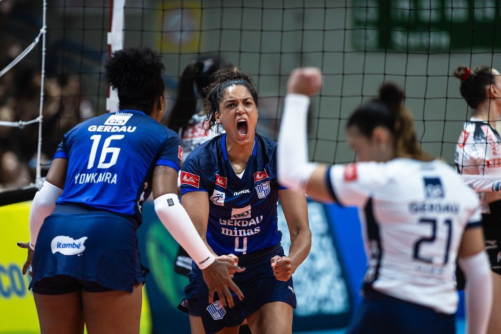 Gerdau Minas vence Sesi Bauru pela Superliga de Vôlei em 'despedida' de BH