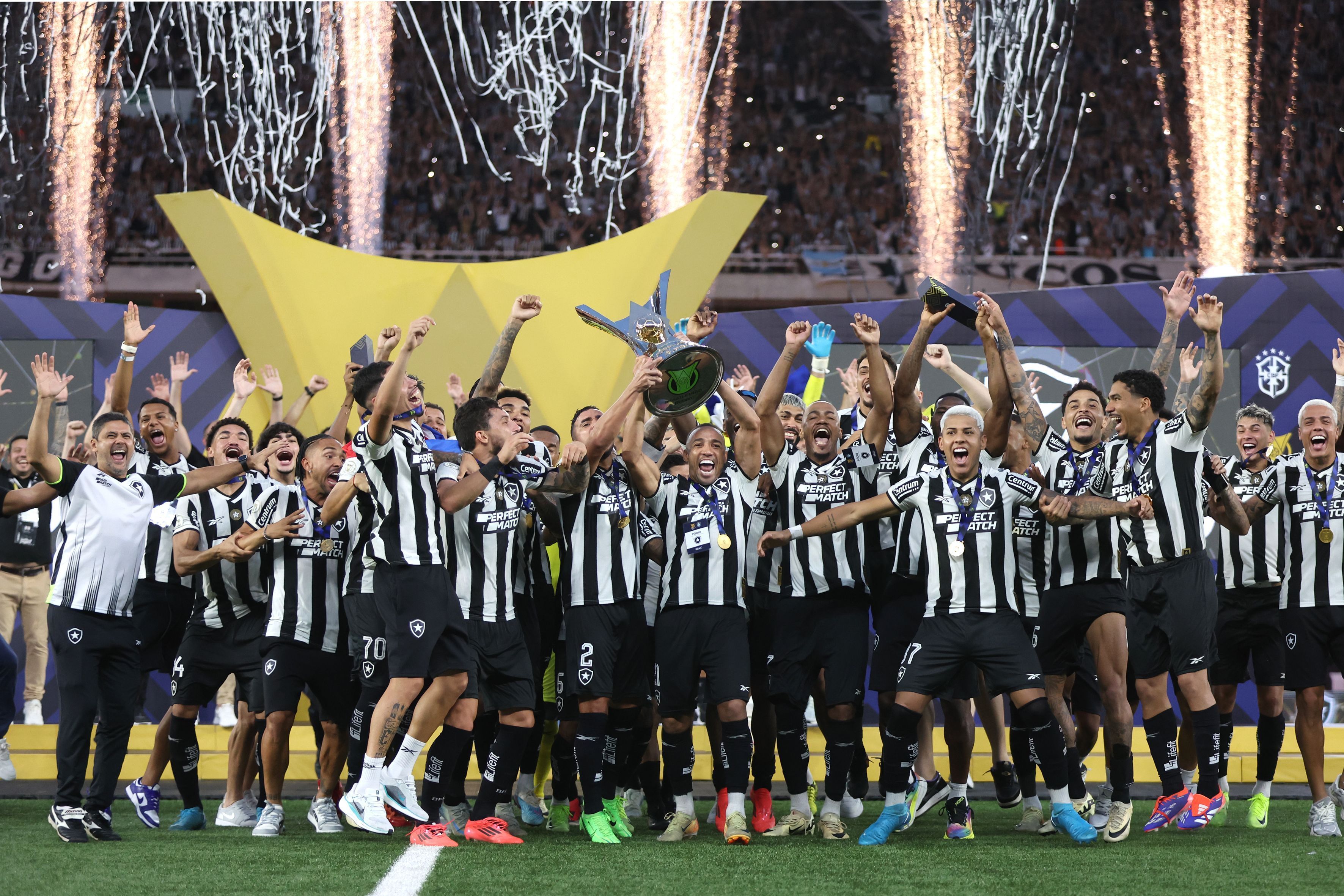 Campeão, Botafogo domina seleção do Brasileirão; veja lista