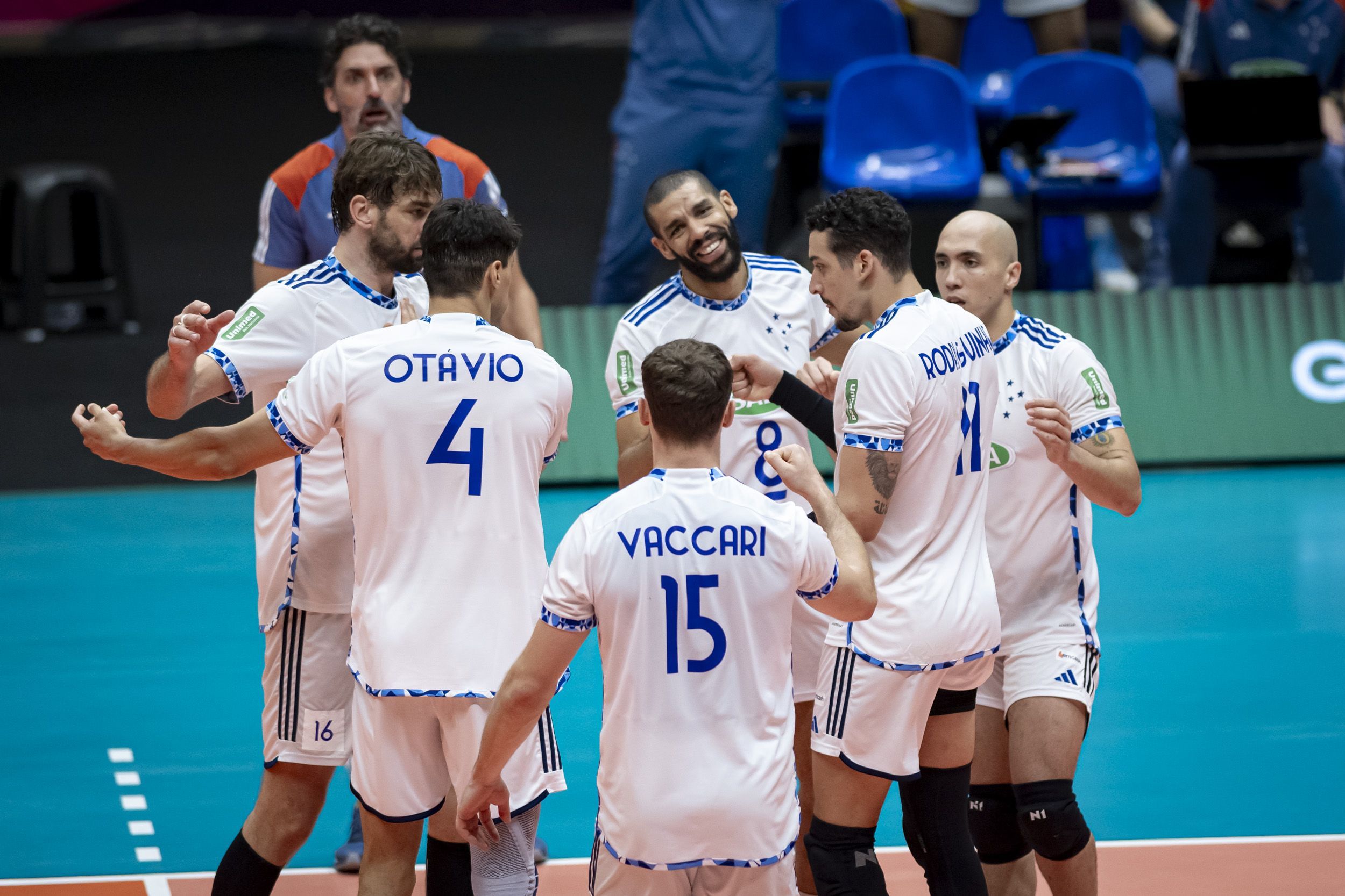 Finalista, Sada Cruzeiro luta por posto de maior campeão do Mundial de Vôlei