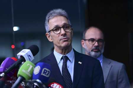 O governador de Minas Gerais, Romeu Zema (Novo), pré-candidato à presidência da República