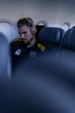 Jogadores do Atlético durante viagem para os EUA para atividades da pré-temporada