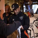 Jogadores do Atlético durante viagem para os EUA para atividades da pré-temporada
