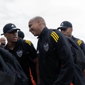 Jogadores do Atlético durante viagem para os EUA para atividades da pré-temporada