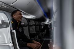 Jogadores do Atlético durante viagem para os EUA para atividades da pré-temporada
