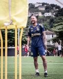 O primeiro treino de Neymar no retorno ao Santos