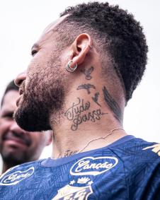 O primeiro treino de Neymar no retorno ao Santos